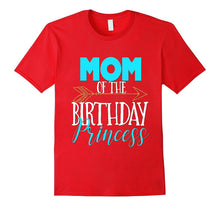 Mom of Birthday Princess Shirt Matching Family Tribe