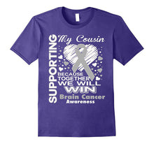 Supporting My Cousin - Brain Cancer Awareness Shirt