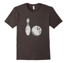 Bowling Shirt, Distressed Faded Ball and Pin Bowler Gift