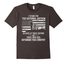 I Stand for the National Anthem - Veteran Pride T-Shirt