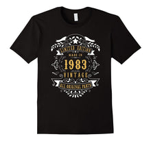 34 Years Old Made Birth 1983 34th Birthday Bday Gift T-Shirt