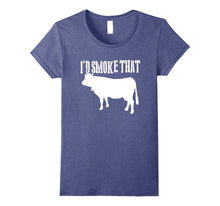 I'd Smoke That BBQ Beef Low and Slow Cow T-Shirt