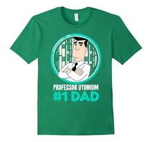 CN Powerpuff Girls Professor Utonium #1 Dad Graphic T-Shirt