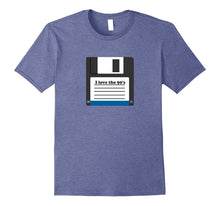 I Love the 90s T-Shirt Computer Floppy Disk Tee-Shirt