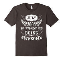 13 Years of Being Awesome B-Day Gift Shirt Born in July 2004