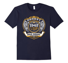 August 1942 75th Birthday 75 Years Old Gift T-Shirt