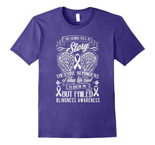Blindness Awareness T Shirt for Women/Men/Kids