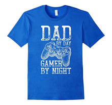 Dad by Day Gamer by Night Novelty T-Shirt