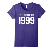 Happy 1999 My 18 Th Birthday Gift Ideas Tshirt for Lover