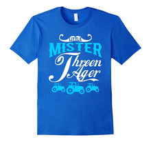 3 Year Old Boy Little Mister Threenager Tractor 3rd T-Shirt