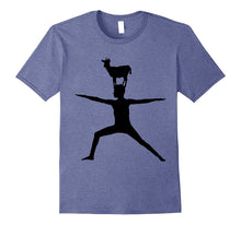 Cute Goat Doing Yoga T-Shirt - Farm Yoga Pose Tee
