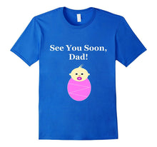 Mens Dad to Be Girl Baby Shower Pregnant Announcement Funny Shirt