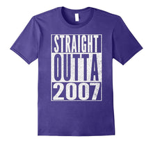 STRAIGHT OUTTA 2007 10th Birthday 10 Years Old T-Shirt Cool