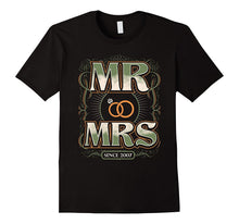 10 Year Anniversary Shirt Mr and Mrs Since 2007 T-Shirt