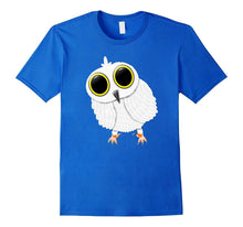 Curious Cute Little Snowy Owl Look Out T-Shirt