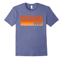Retro Vintage 1971 T-Shirt 46 Yrs Old Bday 46th Birthday Tee