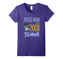 Class of 2018 Seniors T Shirt: Proud Mom Matching Tee