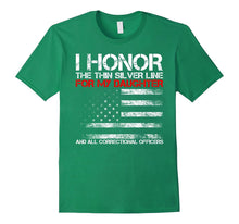 I Honor the Thin Silver Line for My Daughter Shirt US Flag