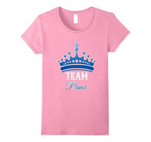 Team Prince Boys Blue Tee T Shirt for Gender Reveal Party