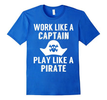 Captain Dad Clothes Boat Apparel Novelty Gift T-Shirt