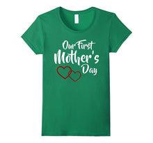 Cute Our First Mother's Day Lovely Hearts Shirt