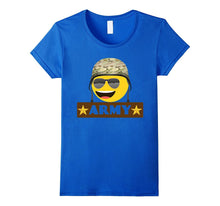 Funny Army and Cute Emoji T-Shirt
