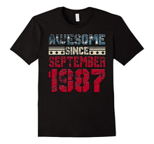 Awesome Since September 1987 Birthday Gift for 30 Years Old