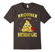 Brother of the Birthday Girl Lovely Emoji T-Shirt Funny Tee
