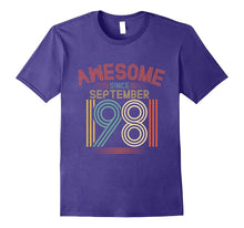 Awesome Since September 1981 Funny T-Shirt 36th Birthday Tee