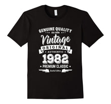 1982 Vintage Birthday Present T-Shirt - 35th Birthday Gifts