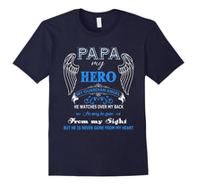 Papa My Hero My Guardian Angel T Shirt, Papa My Hero T Shirt