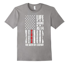 14th Birthday Teen 14-Year-Old Gift Born in October 2003 Tee