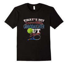 Distressed Tennis Granddaughter, Grandma & Grandpa T-Shirt