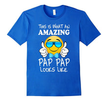 Mens Emojicon Pap Pap Tee Shirt Birthday or Fathers Day Gift Idea