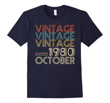 Retro Classic Vintage OCTOBER 1980 - 37th Gift 37 Years Old