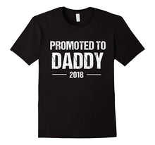 Promoted to Daddy Shirt for New Dad Est. 2018