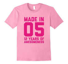 12th Birthday Shirt Gift Age 12 Year Old Girls Tshirt Tee