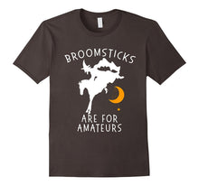 Broomsticks Are for Amateurs - Horse Halloween Shirt
