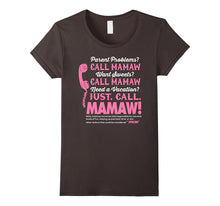 Just Call Mamaw T-Shirt Funny Gift for Grandma