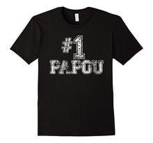 #1 Papou T Shirt - Number One Father's Day Gift Tee