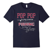 Mens Bass Fishing Shirt Pop Pop Shirt Name Fishing My Game