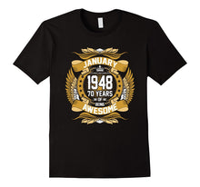 January 1948 69th Birthday 69 Years Old Gift T-Shirt