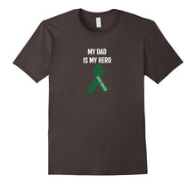 My Dad Is My Hero Liver Cancer Awareness Ribbon T Shirt