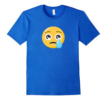 Emoji T-Shirt Crying Face Emoticon Sad Frown