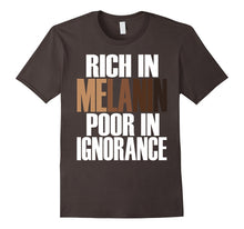 Oheneba Apparel: Rich in Melanin Poor in Ignorance T-Shirt
