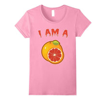 I Am a Grapefruit Cute Emoji Halloween Tee for Fruits Lovers