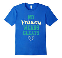 My Princess Wears Cleats Softball Mom Shirt