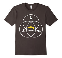 Platypus Venn Diagram Shirt Duck Snake Beaver Platypus Gift