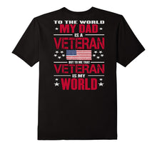 My Dad Is a Veteran Shirt for Boys & Girls Veteran Kids