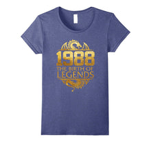 1988 the Birth of Legends Gift for 29 Yrs Years Old 29th